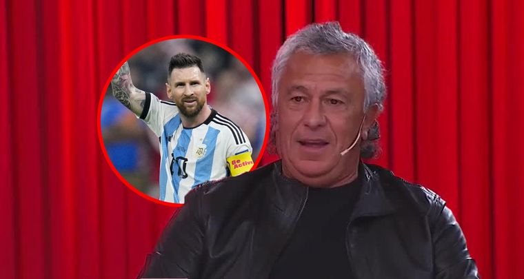 Gorosito confirmó que pagaría por dirigir a Messi. Foto: MDZ