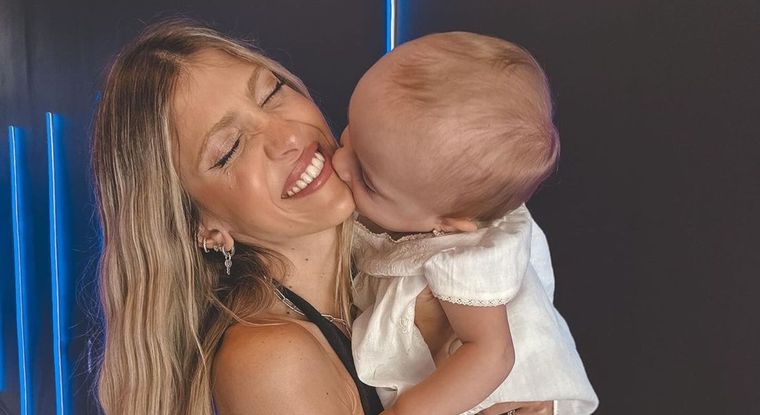 Cande Ruggeri confesó por qué no quiere volver a quedar embarazada La modelo sorprendió con su explicación Foto: @caleruggeri