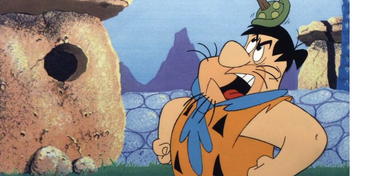 Pedro Picapiedra es el protagonista de esta serie animada Foto: Archivo