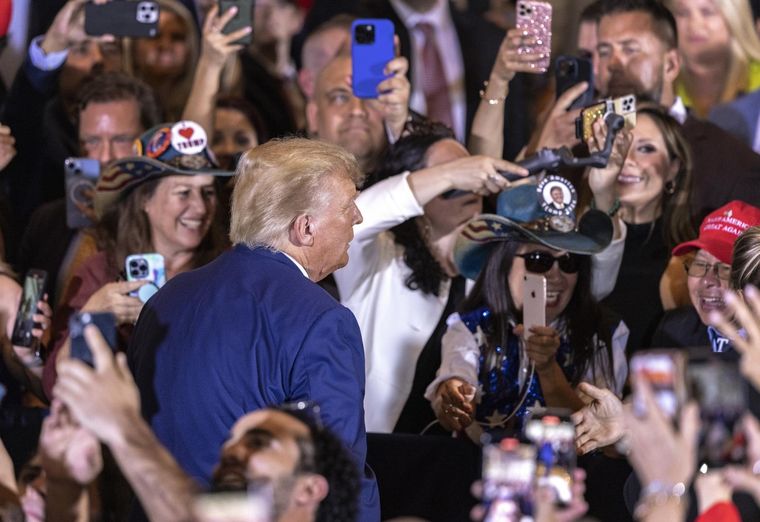 Trump no se bajja Foto: EFE
