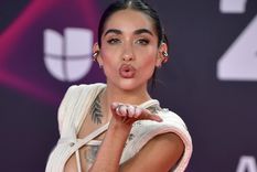 María Becerra estuvo con Adam Sandler en Nueva York Foto: Archivo