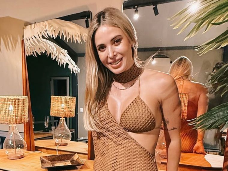 La modelo otra vez en el foco mediático.