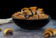 Rugelach de canela y nueces: un bocado irresistible Foto: Shutterstock