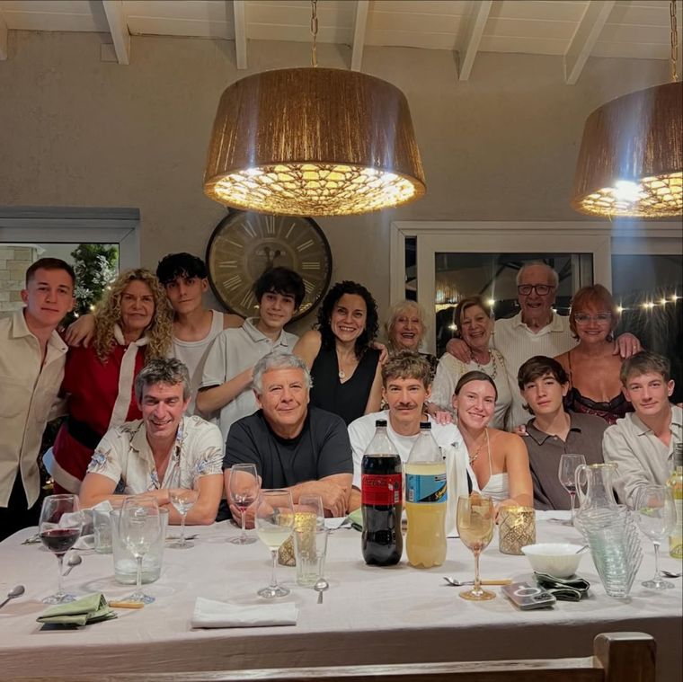 La periodista celebró la Navidad junto a su familia. La periodista celebró la Navidad junto a su familia.