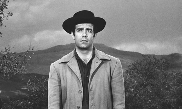 PERNELL ROBERTS EN BONANZA Foto: OUTSIDER.COM