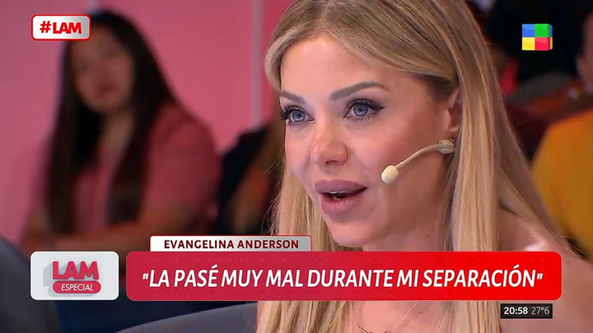 Fin del hermetismo: Evangelina Anderson habló del motivo de su separación de Martín Demichelis