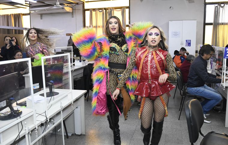 Día del Orgullo LGBTIQ+ en la municipalidad de Guaymallen.