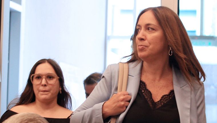 María Eugenia Vidal volvió a desestimar la idea de sumarse al Gabinete de Gobierno de Javier Milei Foto: NA