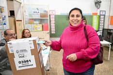 Paula Oliveto pasó por las urnas. Foto: X | @pau_oliveto