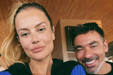 Lavezzi junto a su novia, Natalia Borges. Foto: Instagram Lavezzi junto a su novia, Natalia Borges. Foto: Instagram