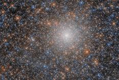 Esta imagen del Telescopio Espacial Hubble de la NASA/ESA muestra el cúmulo globular NGC 2005. Foto: Dpa.