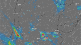 Se esperan fuertes tormentas en gran parte del país.