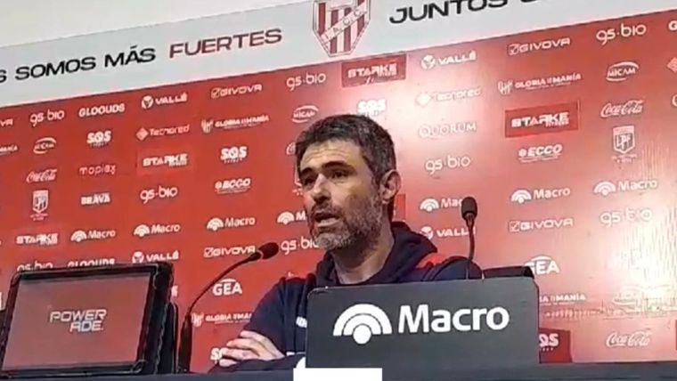 Vaccari fue autocrítico. Foto: @independiente