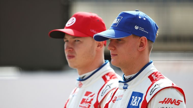 Nikita Mazepin y Mick Schumacher, pilotos de Haas. Foto: La Sexta