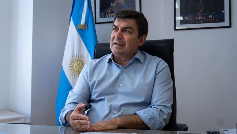 El actual vice de Aerolíneas, Omar De Marchi. Foto: Analía Melnik/MDZ