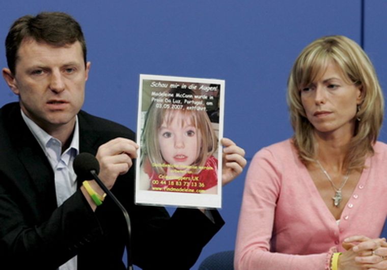 Madeleine desapareció el 3 de mayo de 2007. Foto: EFE