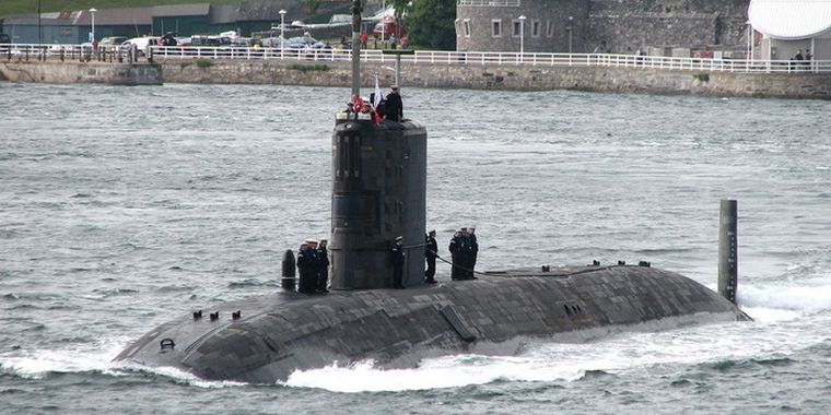 El tipo de submarino que arribaría a Malvinas. Foto: web