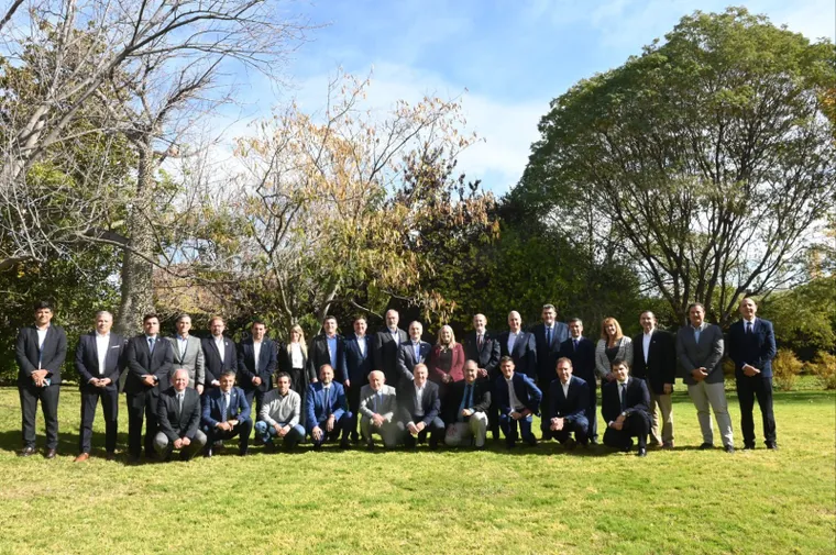 Congresistas estadounidenses, funcionarios y empresarios mendocinos, todos reunidos en Mendoza.&nbsp;