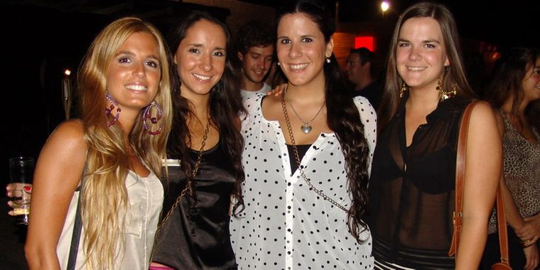 Ceci Carreño, Sandrita Cappellani, Sofi Baglini y Male Pérez Cuesta: diosas totales. Foto: Muriel del Barco/MDZ