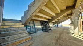 Las obras del club del fútbol mendocino sobre la tribuna norte se encuentran en su última etapa.