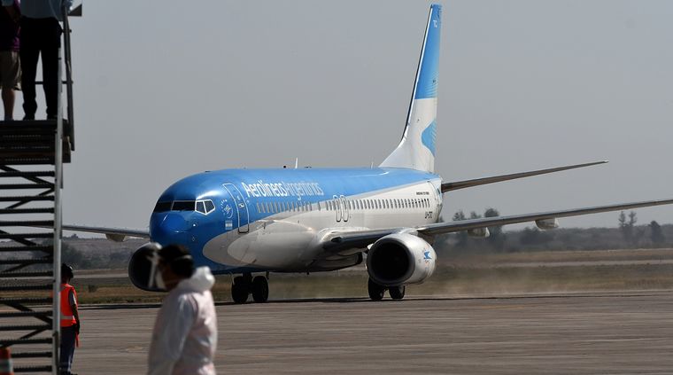 Aerolíneas vuelve a reactivar muchos de sus vuelos en todo el país de cara a la temporada de verano Foto: MDZ