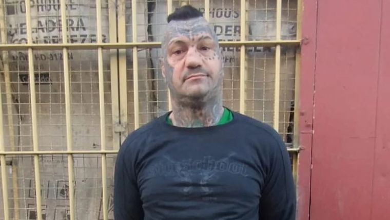 El exboxeador Patón Basile, quien fuera patovica de Hugo Moyano, fue detenido en Constitución Foto: NA