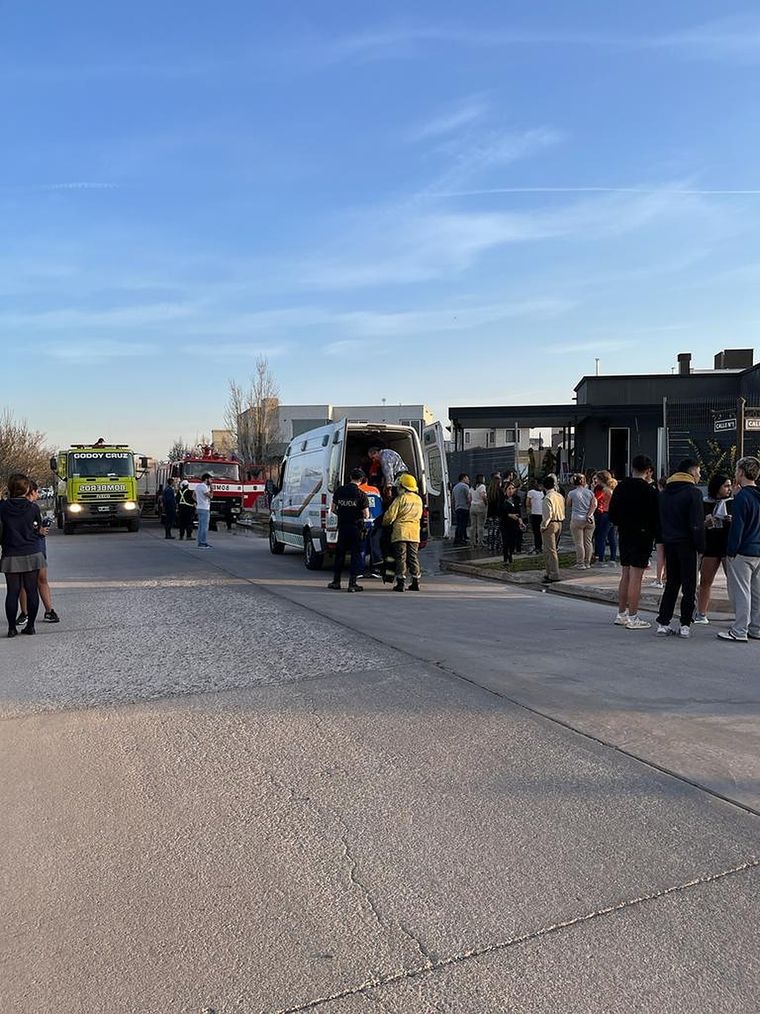 El despliegue de fuerzas en el barrio