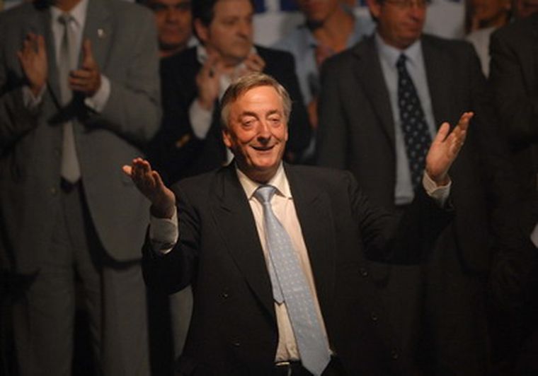 Kirchner rompió el hielo con los medios. Foto: Télam