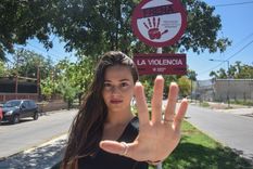 Campaña en contra de la violencia de género que lanzó Godoy Cruz. Foto: Municipalidad de Godoy Cruz