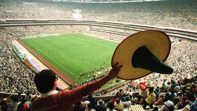 El Estadio Azteca es uno de los escenarios más importante en la historia del fútbol.