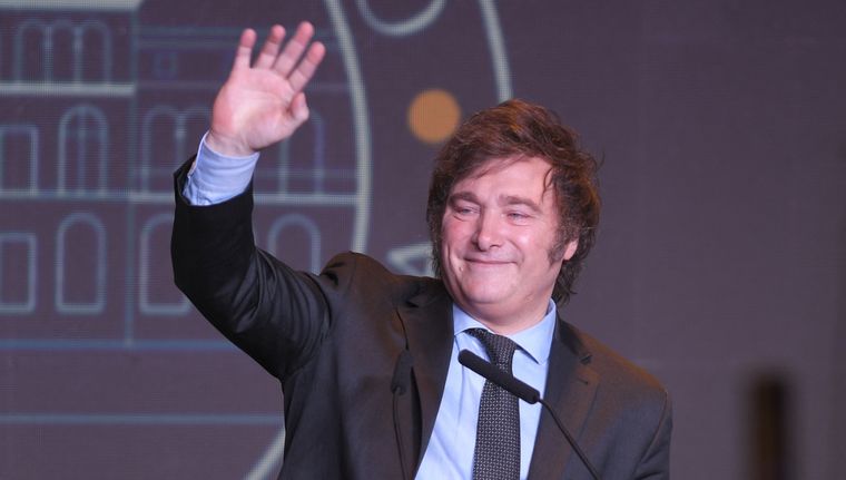 Milei obtuvo más de 14 millones de votos Foto: Télam