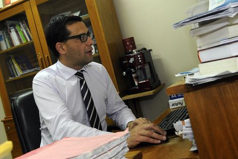 el juez sarmiento al banquillo de los acusados: arranca el jury por mal desempeno