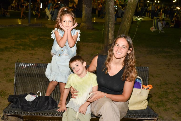 Georgina Di Fabio, Gino y Francesca. Georgina Di Fabio, Gino y Francesca.