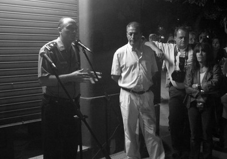 La reunión fue en calles Granaderos y Luzuriaga, de la Quinta.