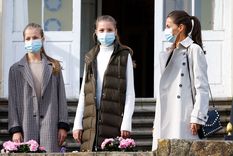 Leonor, Sofía y Letizia.