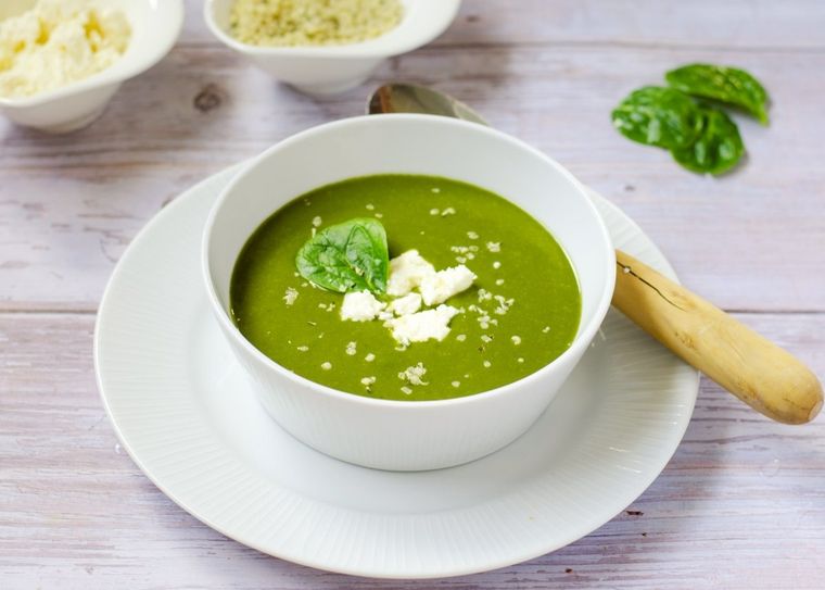 Las espinacas son un alimento cargado de hierro y fósforo. Foto: Archivo