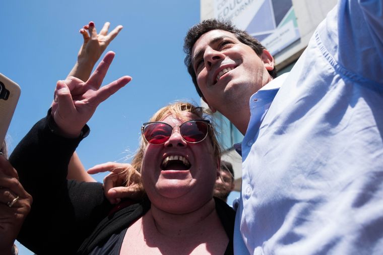 Eduardo Wado de Pedro, ministro del Interior, en Mar del Plata. Foto: Télam