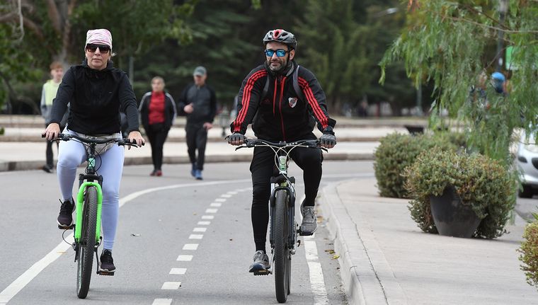 En Mendoza los días están ideales para disfrutar al aire libre Foto: ALF PONCE MERCADO / MDZ
