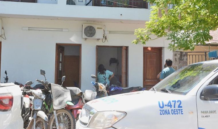 Los familiares llamaron a la policía para calmar al violento