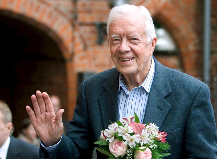 Jimmy Carter falleció a los 100 años Foto: EFE
