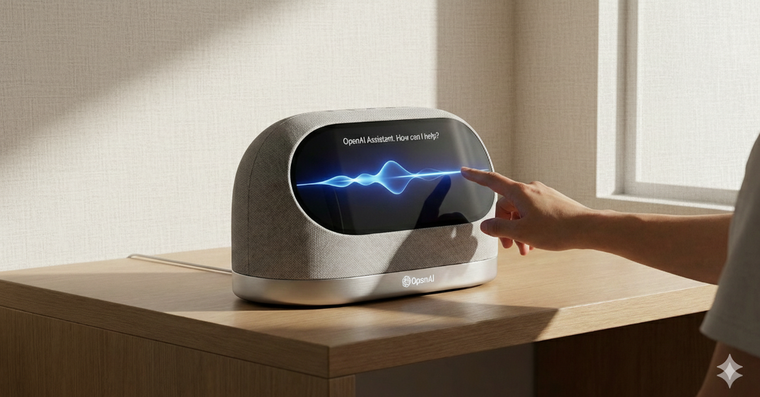 OpenAI está desarrollando un altavoz inteligente con ChatGPT.