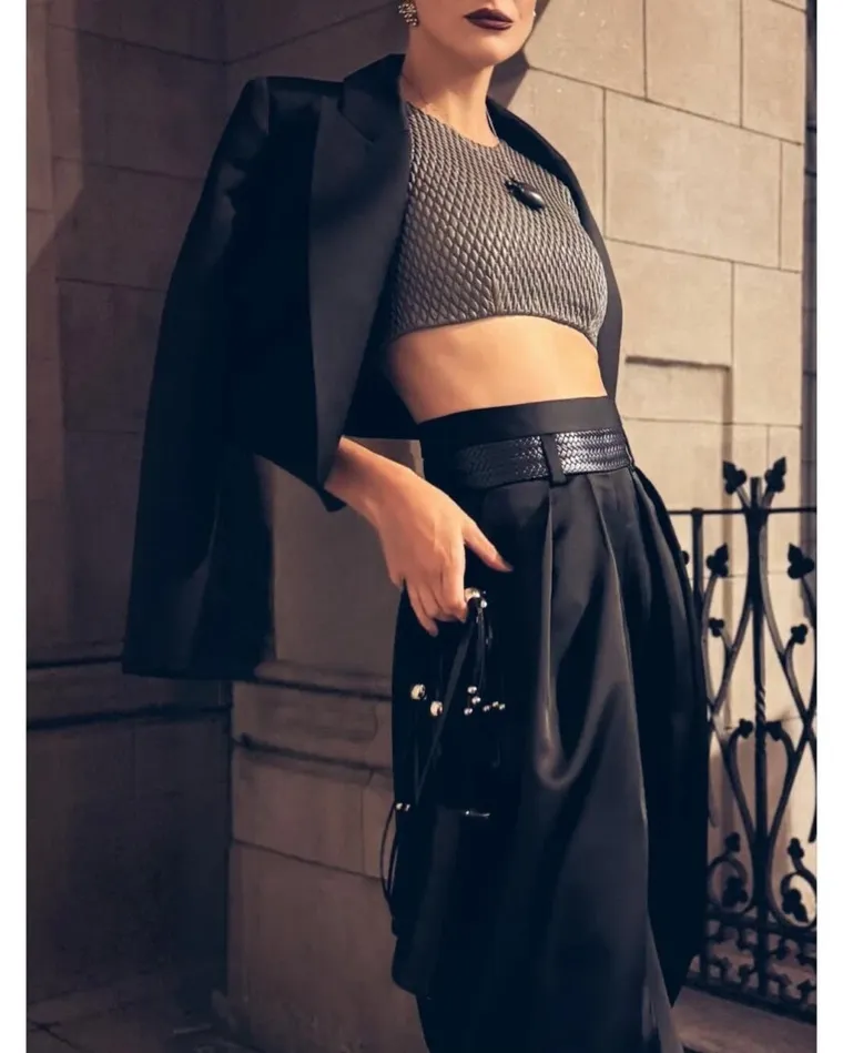 Así fue el look de Mónica Antonópulos. Así fue el look de Mónica Antonópulos.