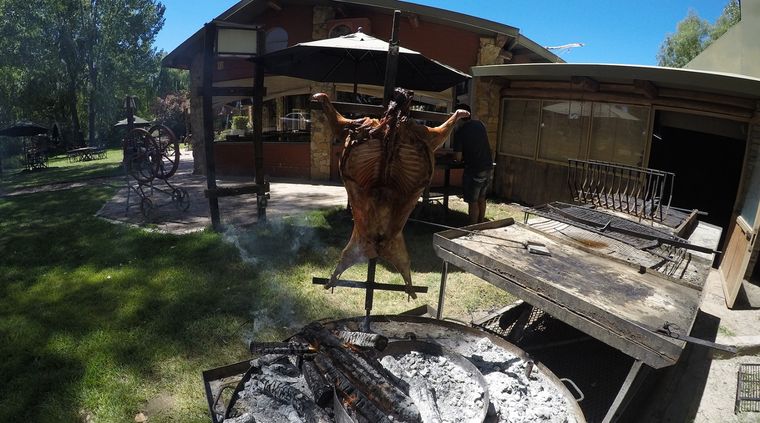 El chivo del sur mendocino es uno de los principales atractivos gastronómicos que ofrece San Rafael, junto al plato típico del departamento: carne a la masa. Foto: ALF PONCE MERCADO / MDZ
