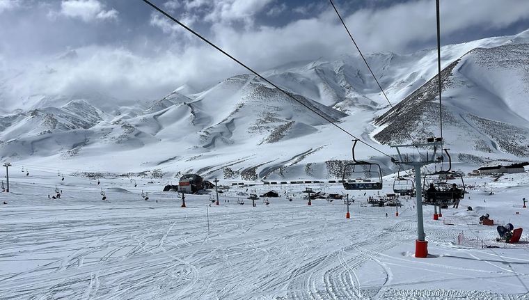 La temporada en Las Leñas cerrará el 30 de septiembre Foto: Gentileza
