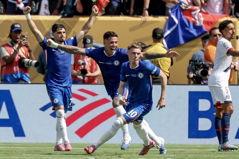Chelsea bailó al PSG en la final en el MetLife Stadium de Nueva Jersey.