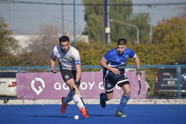 Alemán y Andino jugaron un partidazo en Godoy Cruz. Foto: Valentín Kark - Prensa Alemán.