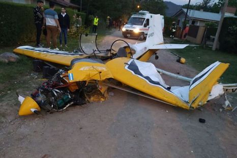 El piloto sufrió importantes lesiones