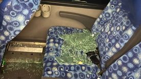 La unidad que trasladaba a la delegación del Chacarero sufrió graves daños. La unidad que trasladaba a la delegación del Chacarero sufrió graves daños.