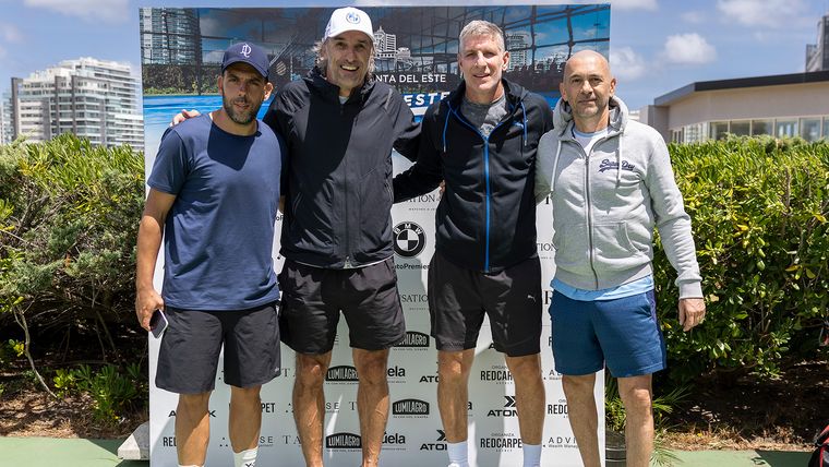 Jiménez, Schiavi, Palermo y Lipara, finalistas del torneo de Punta del Este. Jiménez, Schiavi, Palermo y Lipara, finalistas del torneo de Punta del Este.