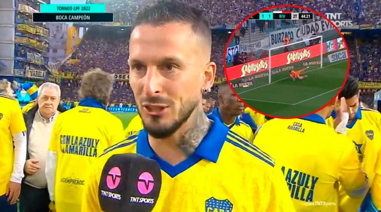 Benedetto habló del penal que atajó Armani y le dio el título a Boca.